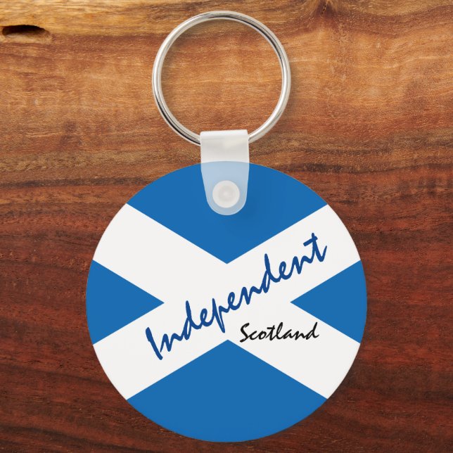 Scottish flag, Rampant, Scotland / independant  Key Ring (Front)