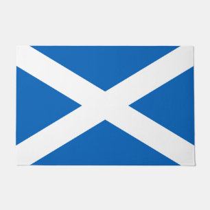 Scottish Flag (Saltire) (Scotland Flag) Doormat