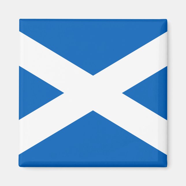 Scottish Flag (Saltire) (Scotland Flag) Magnet (Front)
