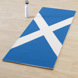 Scottish Flag (Saltire) (Scotland) Yoga Mat