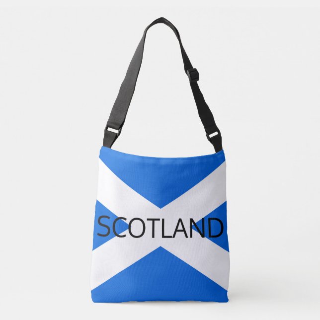 Scottish flag Scotland cbbcnt Crossbody Bag (Front)