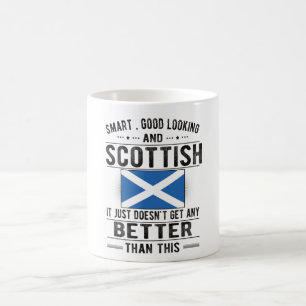 Scottish Flag Scotland Heritage Scottish Roots Coffee Mug