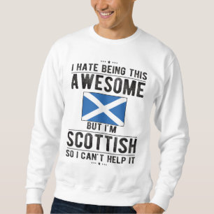 Scottish Flag Scotland Heritage Scottish Roots Sweatshirt