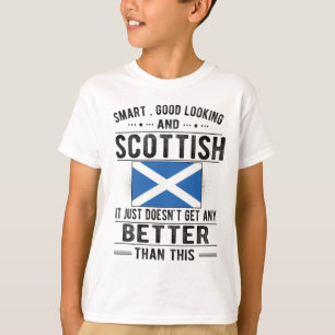 Scottish Flag Scotland Heritage Scottish Roots T-Shirt