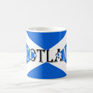 Scottish Flag Scotland Inverted mugt Coffee Mug