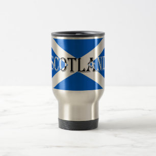 Scottish Flag Scotland Inverted mugt Travel Mug