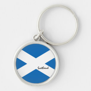 Scottish flag & Scotland Land Patriots /sport fans Key Ring