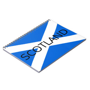 Scottish Flag Scotland nbcnt Notebook