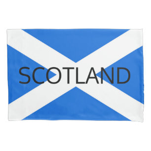 Scottish Flag Scotland pccnt Pillowcase
