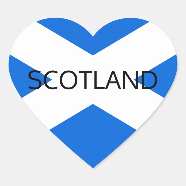 Scottish Flag Scotland Sticker arc1 (Front)