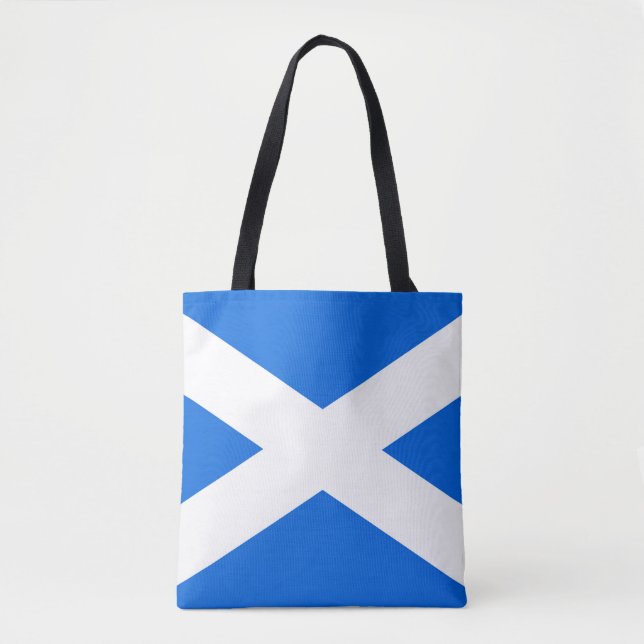 Scottish flag stcnt tote bag (Front)