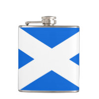 Scottish Flag Vinyl Wrapped flat