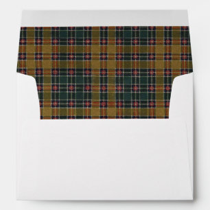 Scottish Flora Sassenach Birthday Tartan Envelope