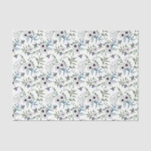 Scottish Floral and Tartan Series Design 18 Tissue Paper
