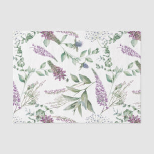 Scottish Floral and Tartan Series Design 19 Tissue Paper