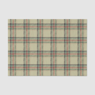 Scottish Floral and Tartan Series Design 36 Tissue Paper