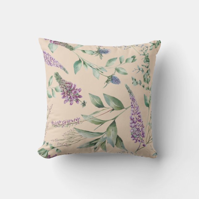 Scottish Floral  Cushion (Front)