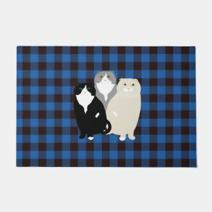 Scottish Fold Cats Doormat