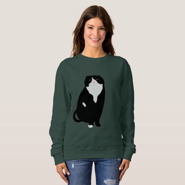 Scottish Fold Long Sleeve Tshirt (Front Full)
