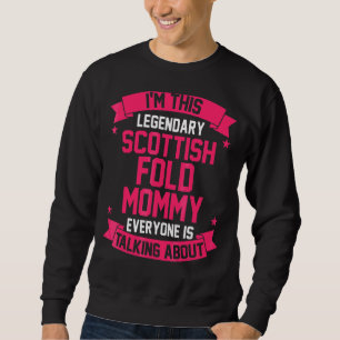 Scottish Fold Mum Sweatshirt