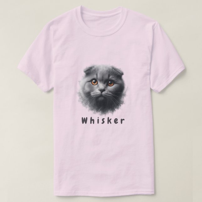 Scottish Fold T-Shirt (Design Front)