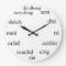 Scottish Gaelic clock