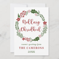 Scottish Gaelic Merry Christmas, Custom