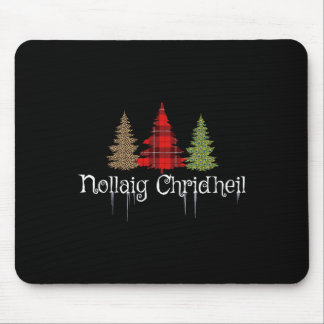 Scottish Gaelic Merry Christmas Nollaig Chridheil Mouse Mat