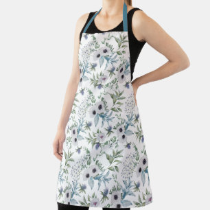 Scottish Garden Blue Poppies Apron