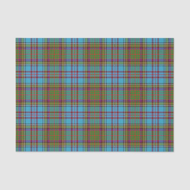 Scottish Gifts Clan Anderson Tartan Tissue Paper (Front)