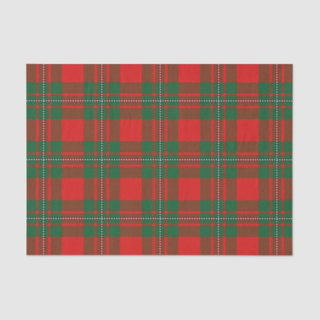 Scottish Gifts Clan Callender Tartan Tissue Paper (Front)