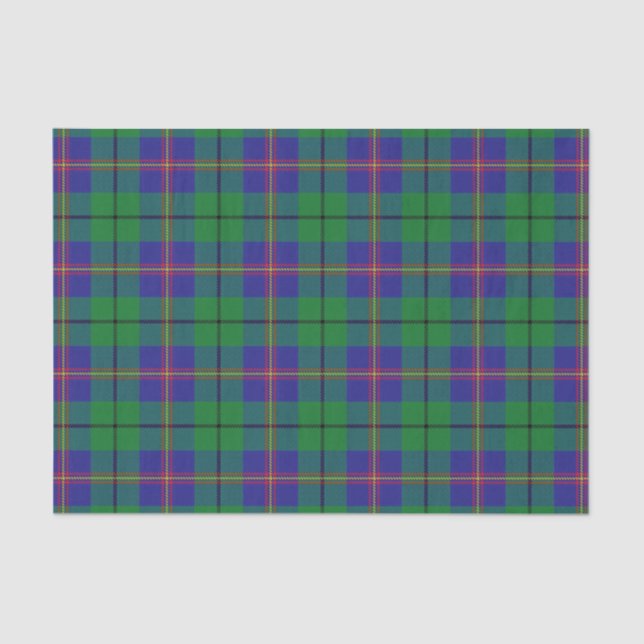 Scottish Gifts Clan Carmichael Tartan Tissue Paper (Front)