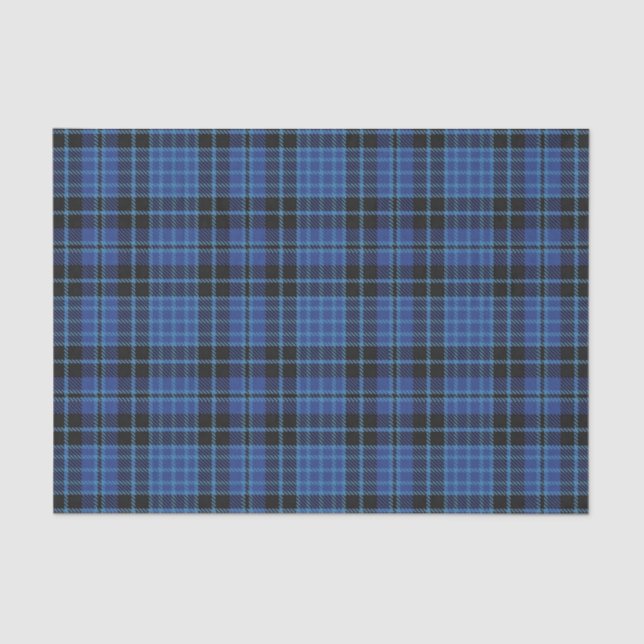 Scottish Gifts Clan Clark and Clergy Tartan Tissue Paper (Front)