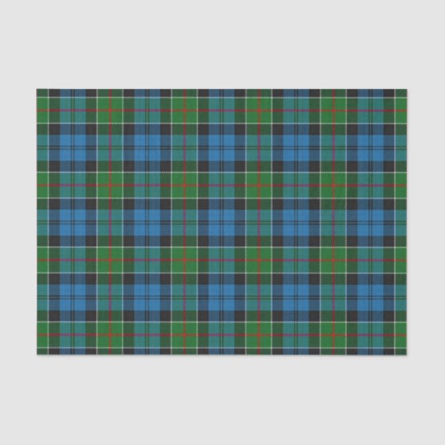 Scottish Gifts Clan Colquhoun Tartan Tissue Paper (Front)