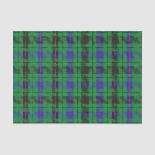 Scottish Gifts Clan Davidson Tartan Tissue Paper (Front)