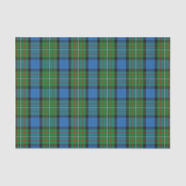 Scottish Gifts Clan Fergusson Tartan Tissue Paper (Front)