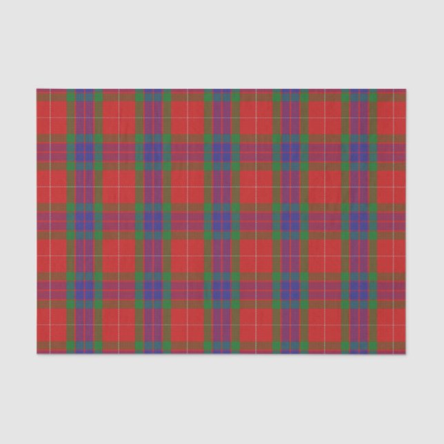 Scottish Gifts Clan Fraser Tartan Tissue Paper (Front)