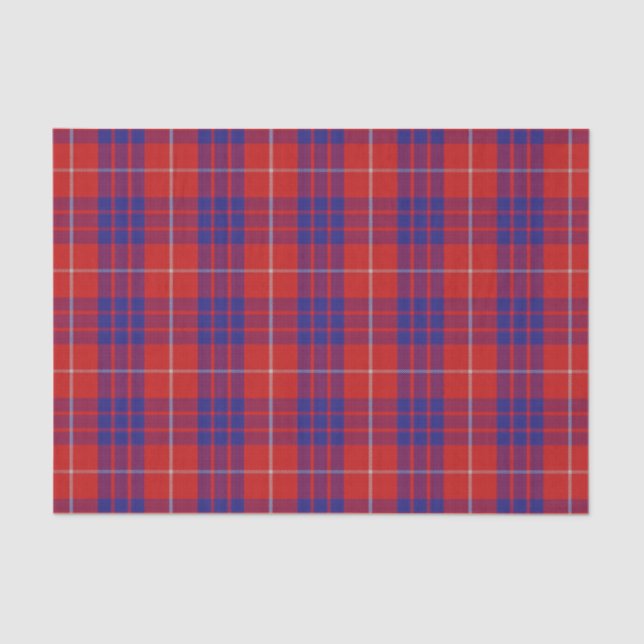 Scottish Gifts Clan Hamilton Tartan Tissue Paper (Front)