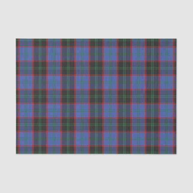 Scottish Gifts Clan Home Hume Tartan Tissue Paper (Front)