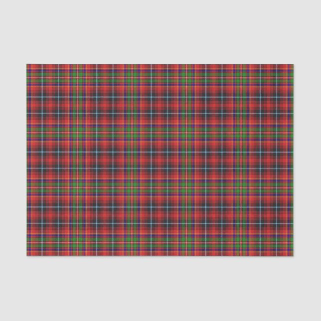 Scottish Gifts Clan Innes Tartan Tissue Paper (Front)