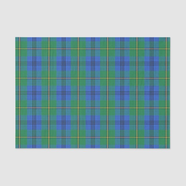 Scottish Gifts Clan Johnston Johnstone Tartan Tissue Paper (Front)