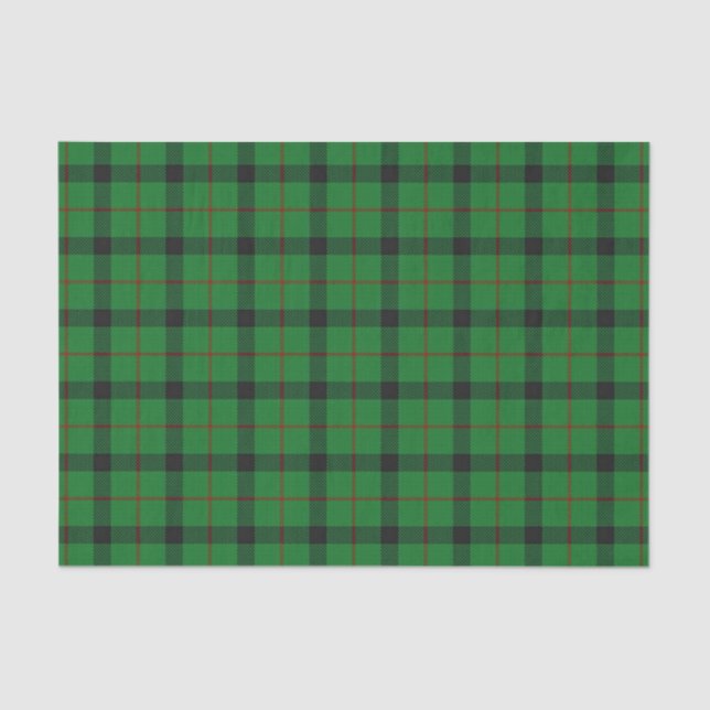 Scottish Gifts Clan Kincaid Tartan Tissue Paper (Front)