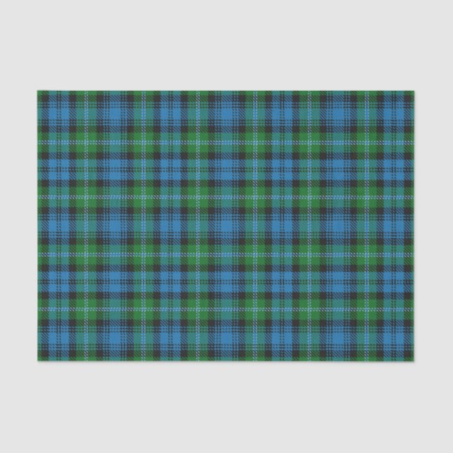 Scottish Gifts Clan Lyon Tartan Tissue Paper (Front)