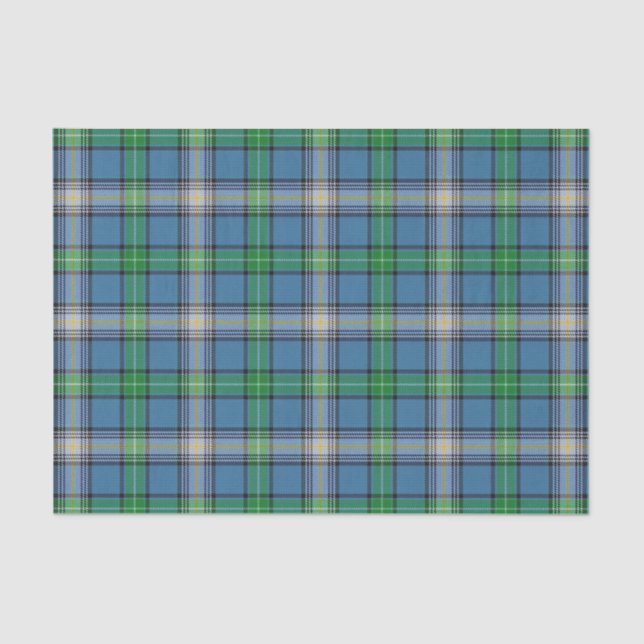 Scottish Gifts Clan MacDowall Tartan Tissue Paper (Front)