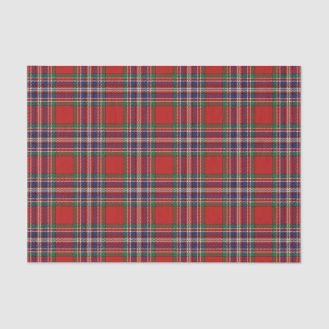 Scottish Gifts Clan MacFarlane Tartan Tissue Paper (Front)