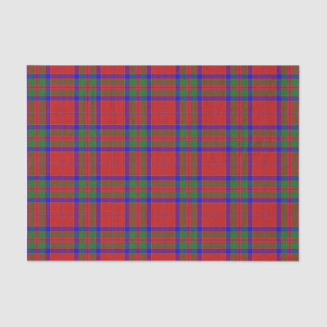 Scottish Gifts Clan MacGillivray Tartan Tissue Paper (Front)