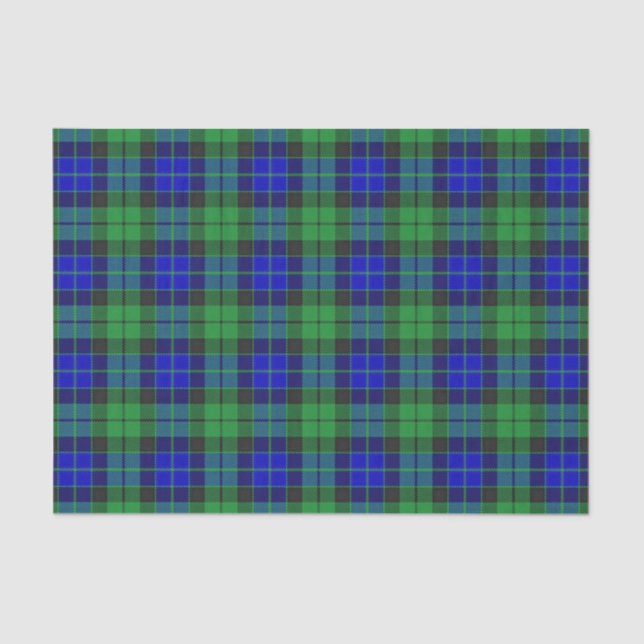 Scottish Gifts Clan MacKay Tartan Tissue Paper (Front)