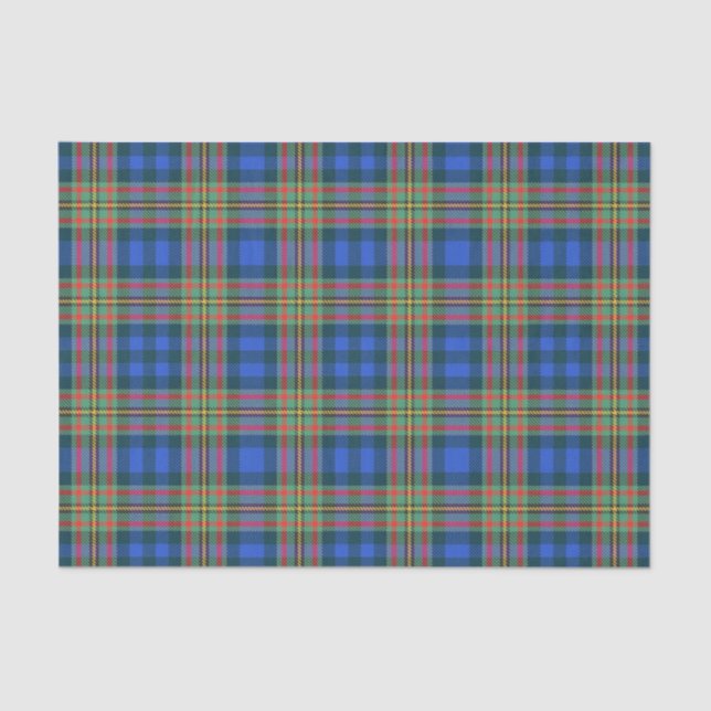 Scottish Gifts Clan MacLellan Tartan Tissue Paper (Front)