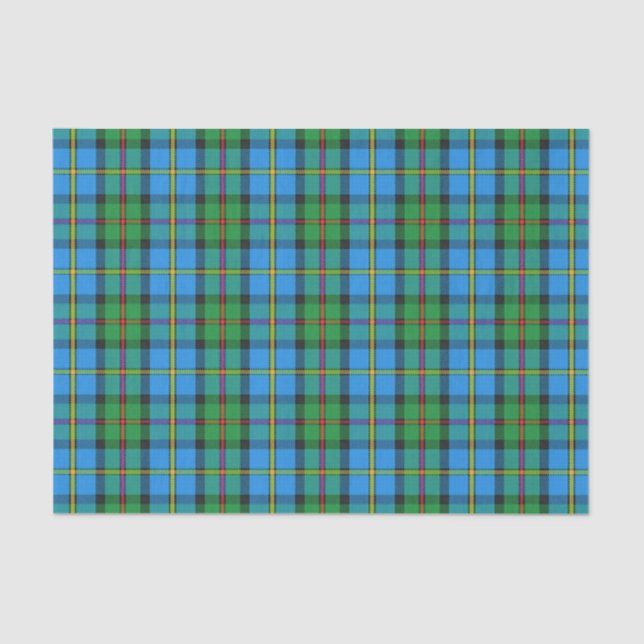 Scottish Gifts Clan MacLeod of Harris Tartan Tissue Paper (Front)