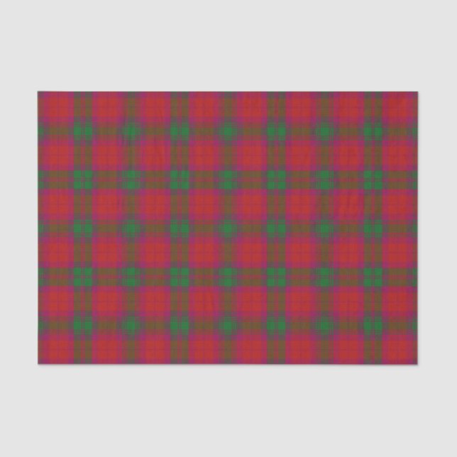 Scottish Gifts Clan MacNab Tartan Tissue Paper (Front)